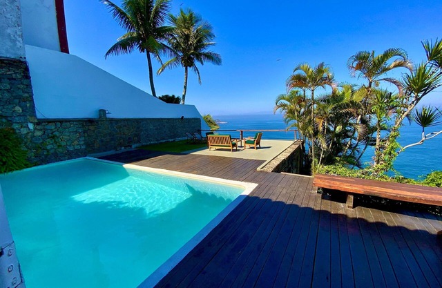 LUXOBRASIL #RJ03 Mansion Cliff Joá 04 Suites Seasonal Rent