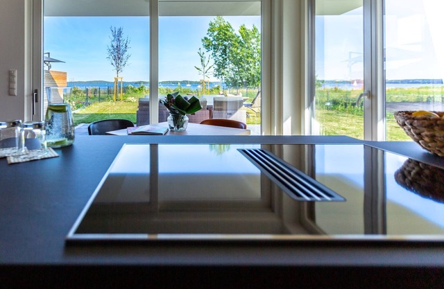 Luxoriöse Ferienwohung in Erster Reihe am Schweriner See mit Kamin