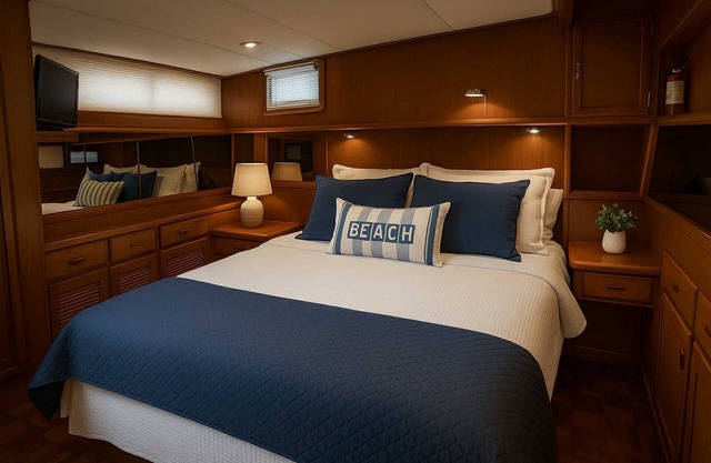 Luxurious 2-bedroom Yacht in enchanting Puerto Peñasco with AC