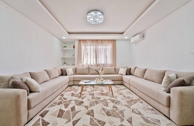 Luxury 2-Bed Apartment – Pool, AC & Secure Residence