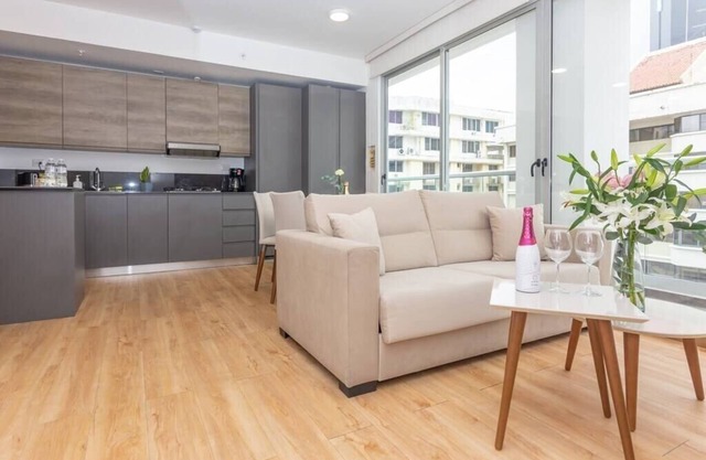 Luxury 2 BR apt with free parking and balcony