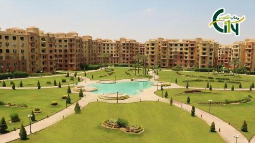 Luxury 3 bed room apartment in rehab october city compound - modern open view luxury stay