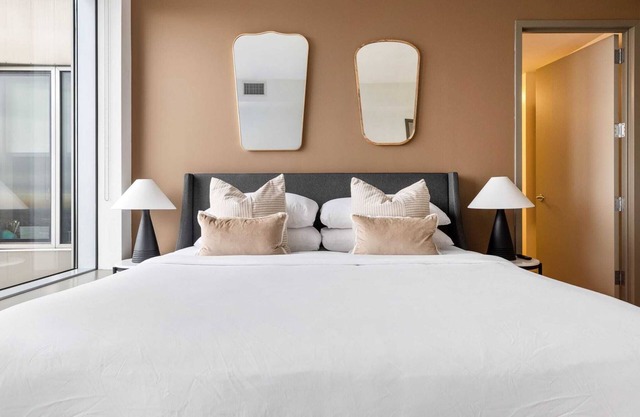 Luxury building with breathtaking views. Clean and spacious apartments.