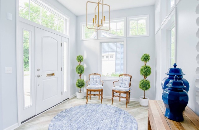 Luxury lake house with private beach and amazing Lake Erie views!