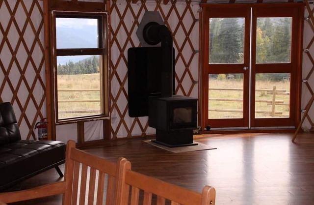 Luxury Mongolian Yurt On Private Lake