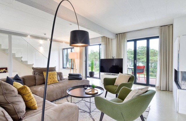 Luxury vacation apartment Strandloft 12 in Prora Düne 7 with sea view roof terrace