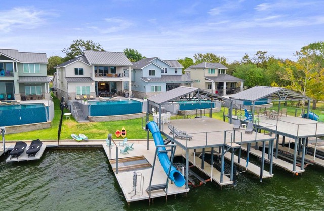 Luxury Waterfront Home with Swimming Pool Hot Tub and 2 Boat Slips