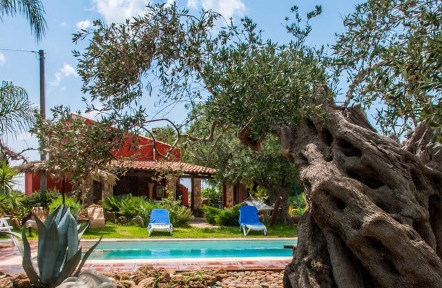 Magnificent country villa with swimming pool surrounded by vineyards