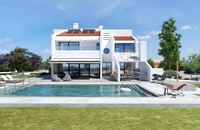 Maison A Rhodes with 66m2 heated pool on a 4800m2 plot