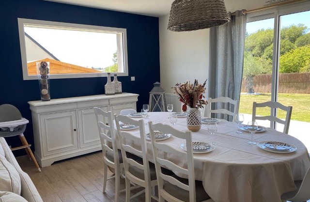 Maison calme familiale proche plages