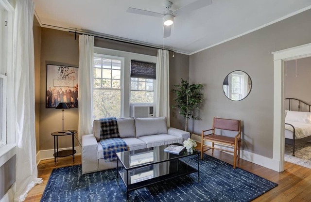 Mid Century Modern Midtown Apartment Close to all!