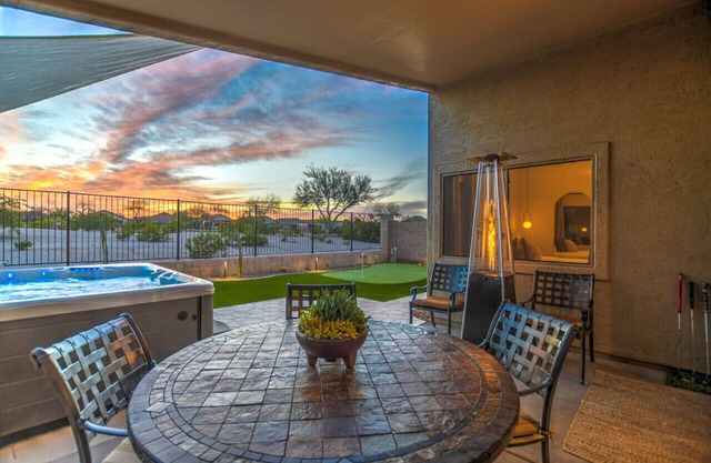 Mid Century Themed Home on the Golf Course