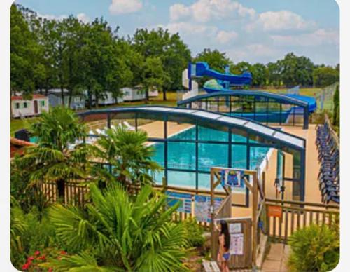 Mobil home 6 personnes sur camping