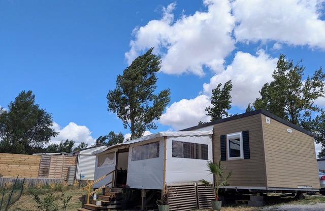 Mobile home Appolon Riviera air-conditioned 6/8 persons