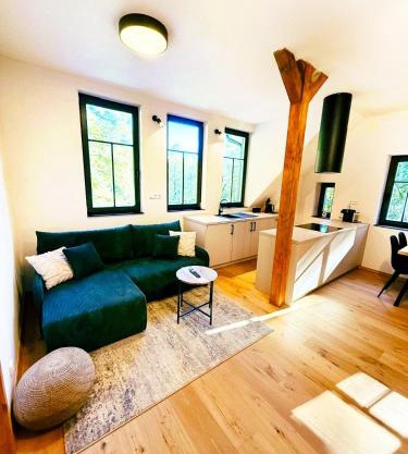 Moderní apartmán Bedřichov - Jizerské hory