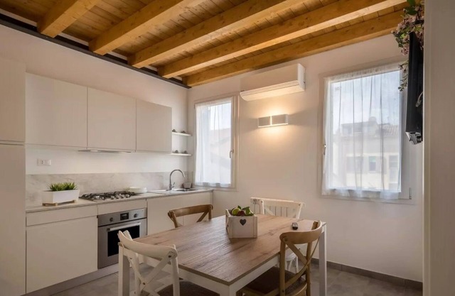 Modern beachfront apartment with parking