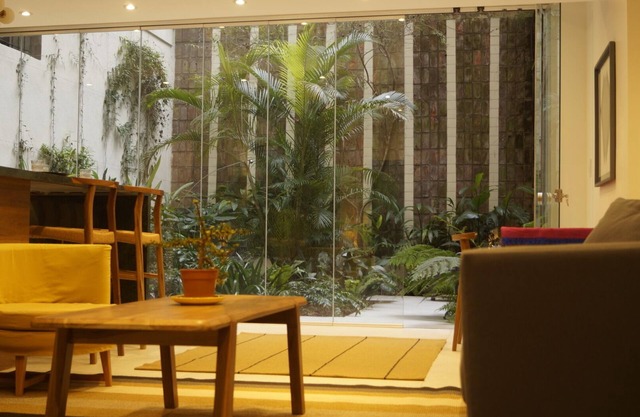 Modern boutique apartment with an interior garden in the heart of Recoleta