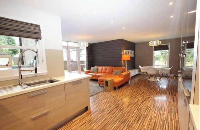 Modern comfort in traditional Scottish village