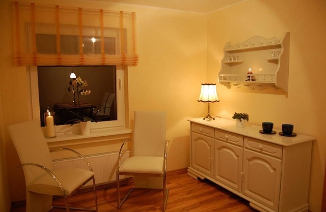 Modern furnished apartment with a fully equipped kitchen and terrace