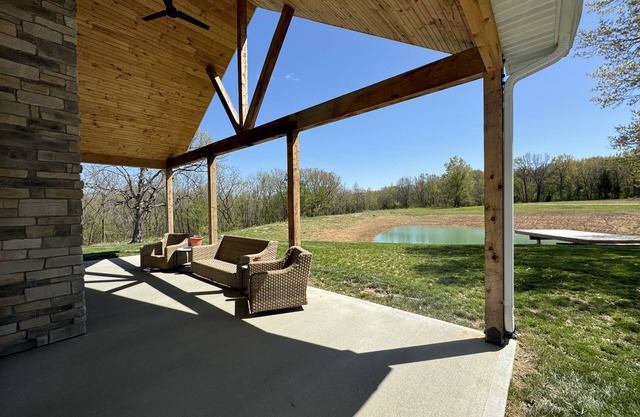 Modern Farmhouse on 50 Secluded Acres - Near Mark Twain Lake!