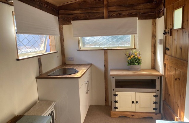 Modern Shepherd's Hut at St Anne's
