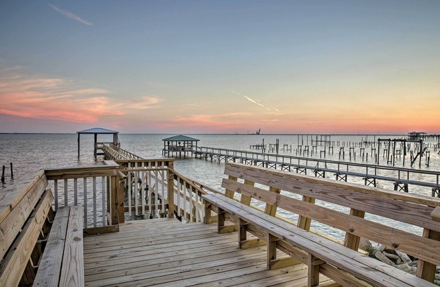 Modern Slidell Home w/Private Fishing Dock!