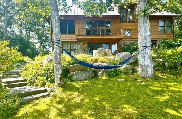 Modern Waterfront Home & Exclusive Quissett Beach