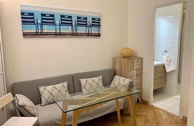 Monaco Studio near Forum Grimaldi and Beach. Bnbrickeys.