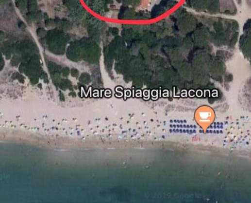 Monolocale sulla spiaggia di Lacona