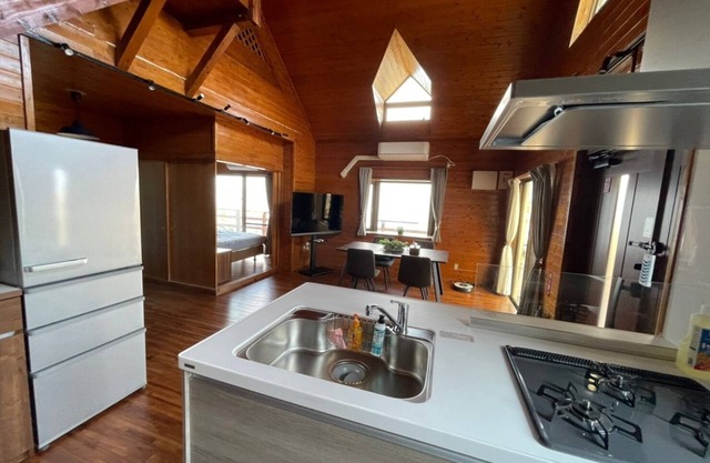 Monopolize the spectacular view from the wooden de /Uruma Okinawa