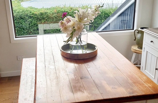 Mountains and lake views, Our home in Fernhill