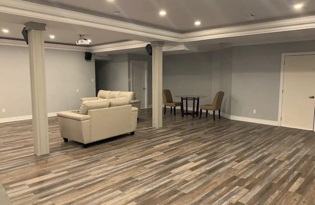 Movie Nights in a comfy 2 Bedroom basement