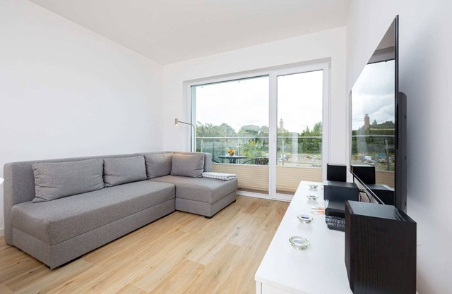 Nadbrzeżna 106A Gąski | Bright Apartment 100 m from the Beach