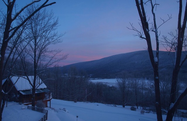 Naples Mountain View Cabin! Amazing Views! Fireplace! 20 Acres! NEW HOT TUB!