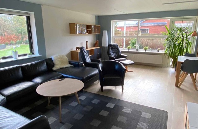 Near beach and golf, with multi-purpose room.