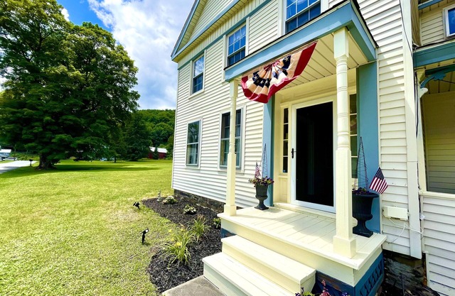 Nestled in the countryside just 2 miles from the W. Branch of the Delaware River