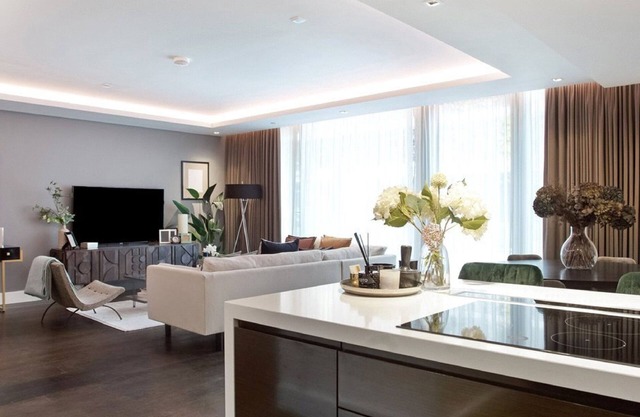 Nestled within an exclusive development