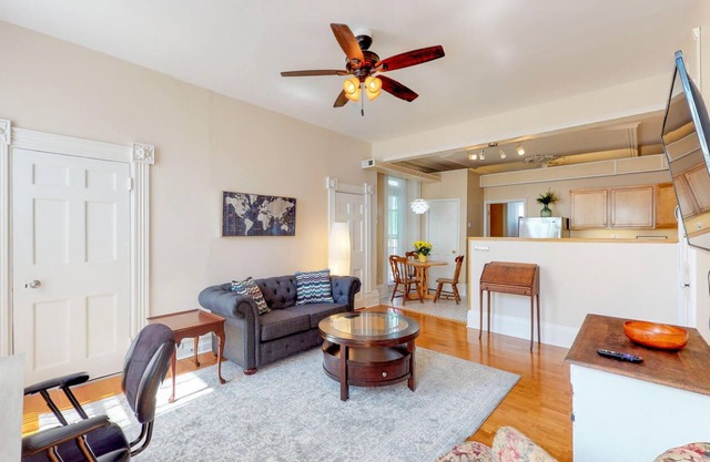 New kitchen & appliances, historic 2 bedroom Downtown Troy