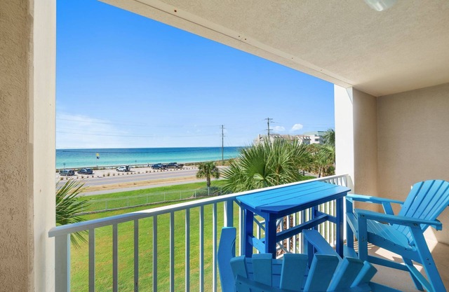 New Listing! Corner Amalfi Unit! Amazing Gulf Views! Pool Great Beach Access!