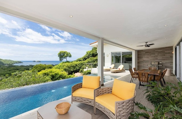 New Modern Ocean View Home in Playa Hermosa