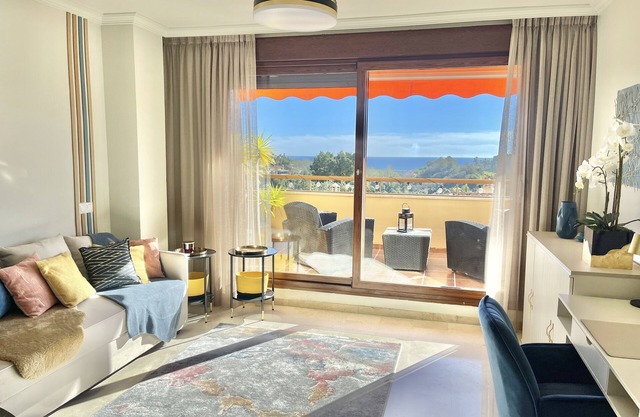 NEW Sunny and Quiet 2 Bedroom Apartment with Terrace, Sea View, Next to Golf