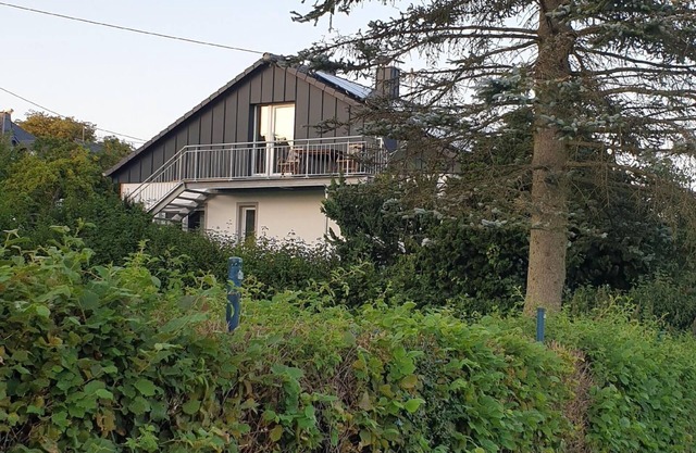 Newly renovated flat, balcony, view of the Eifel