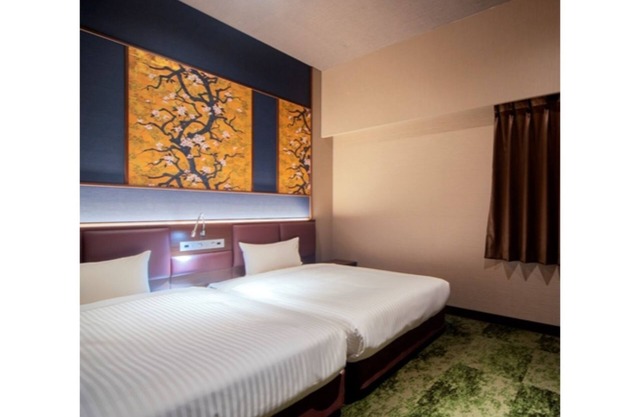 Nonsmoking Deluxe twin bed room on the first fl/Fukuoka Fukuoka