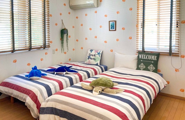 Nonsmoking Twin aquarium room 203/Shimajiri-gun Okinawa