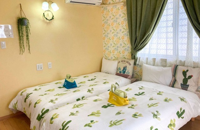 Nonsmoking Twin cactus room 201/Shimajiri-gun Okinawa