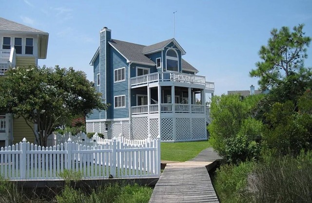 OBX: Pirate's Cove/Waterfront 55ft Dock/Beach/Community Pool&Hottub/Marina/Fish