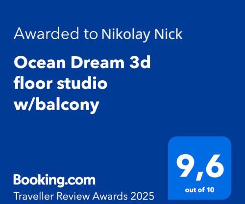 Ocean Dream Art Deco Studio w/balcony