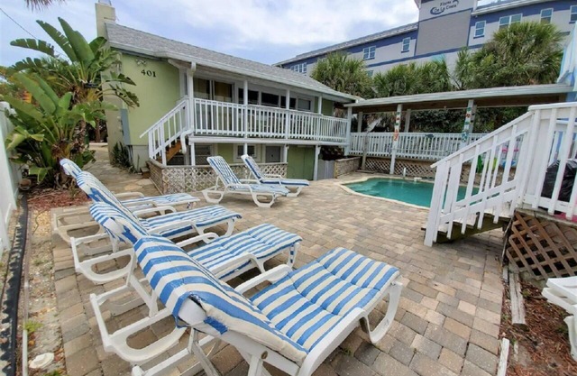 Oceanfront Beach Cottage - Pool, Large Yard, Private Beach Access, Sleeps 12