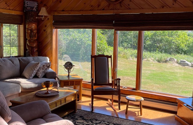 Oceanfront Captain's Home on Matinicus Island with Ocean View & Rocky Beach