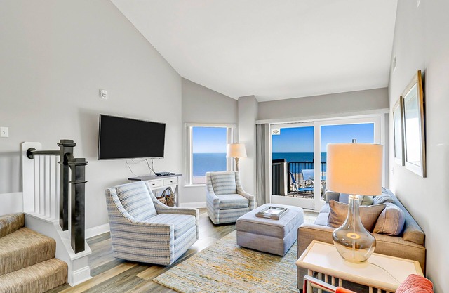 Oceanfront Condo w/Great Views, Free WiFi, and Shared Outdoor Pool & Tennis
